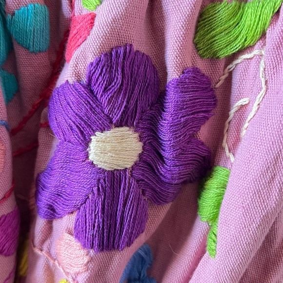 Super cute embroidery strapless top - Picture 7 of 8